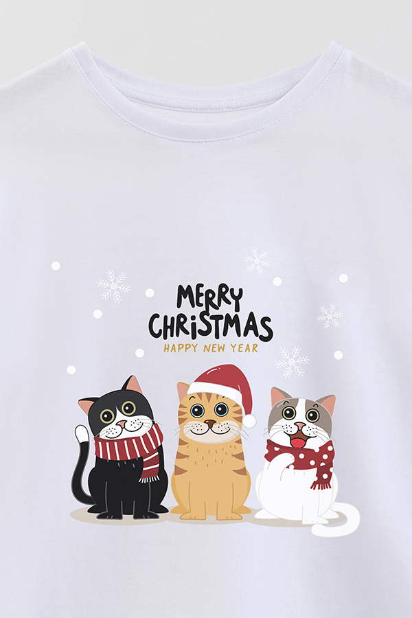 REMERA GIRL OVER JINGLE CAT 30