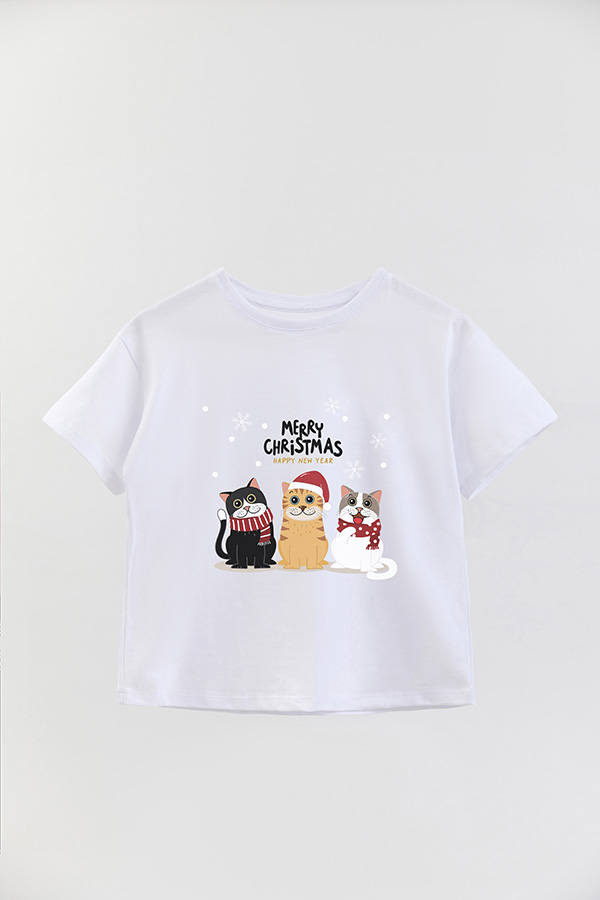 REMERA GIRL OVER JINGLE CAT 30
