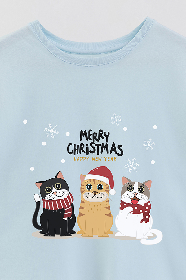 REMERA GIRL OVER JINGLE CAT 30