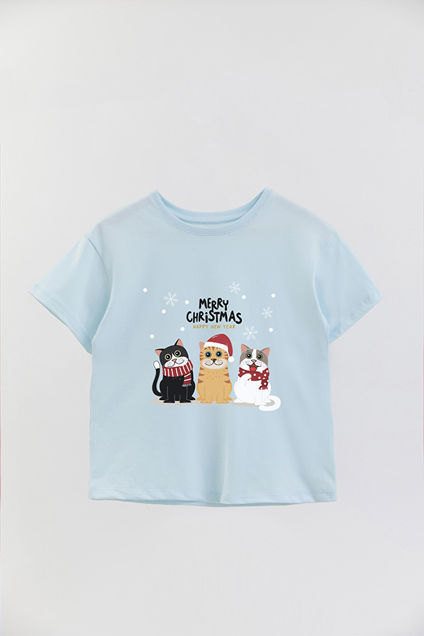 REMERA GIRL OVER JINGLE CAT 30