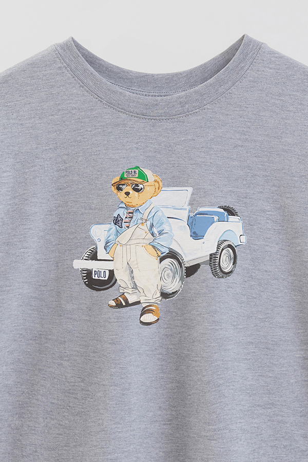 REMERA OVER ESTAMPADA UNISEX BEAR WRANGLER JUMSUIT