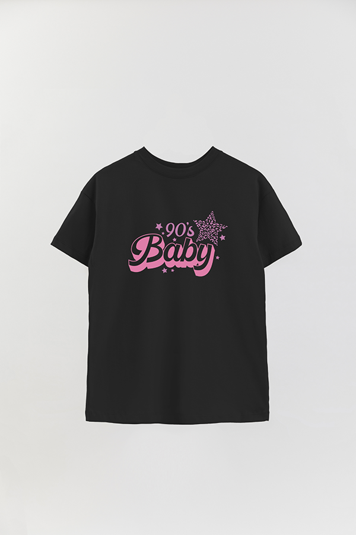 REMERA OVER ESTAMPADA LV3 90S BABY