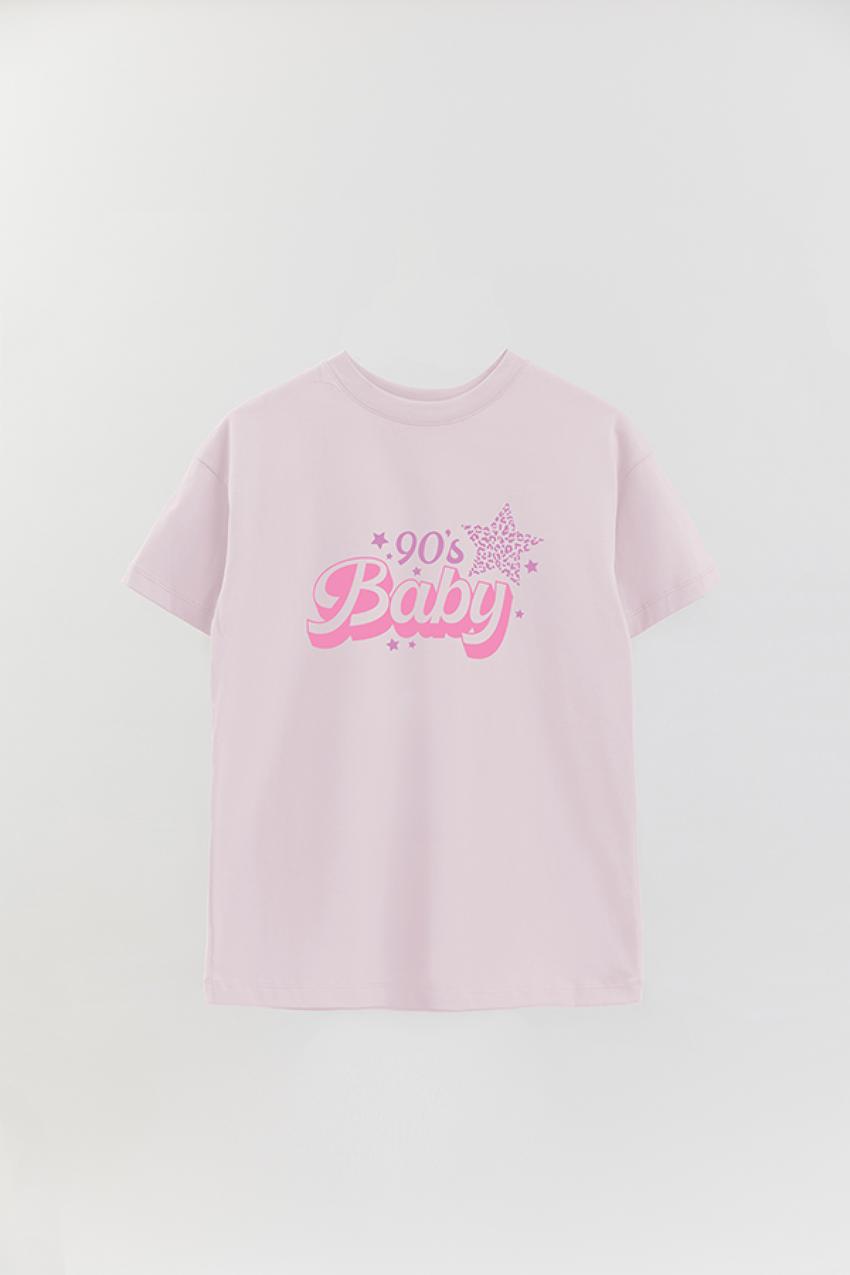 REMERA OVER ESTAMPADA LV3 90S BABY