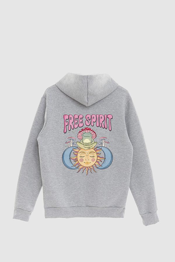 HOODIE ESTAMPADO CLSTL FREE SPIRIT FROG