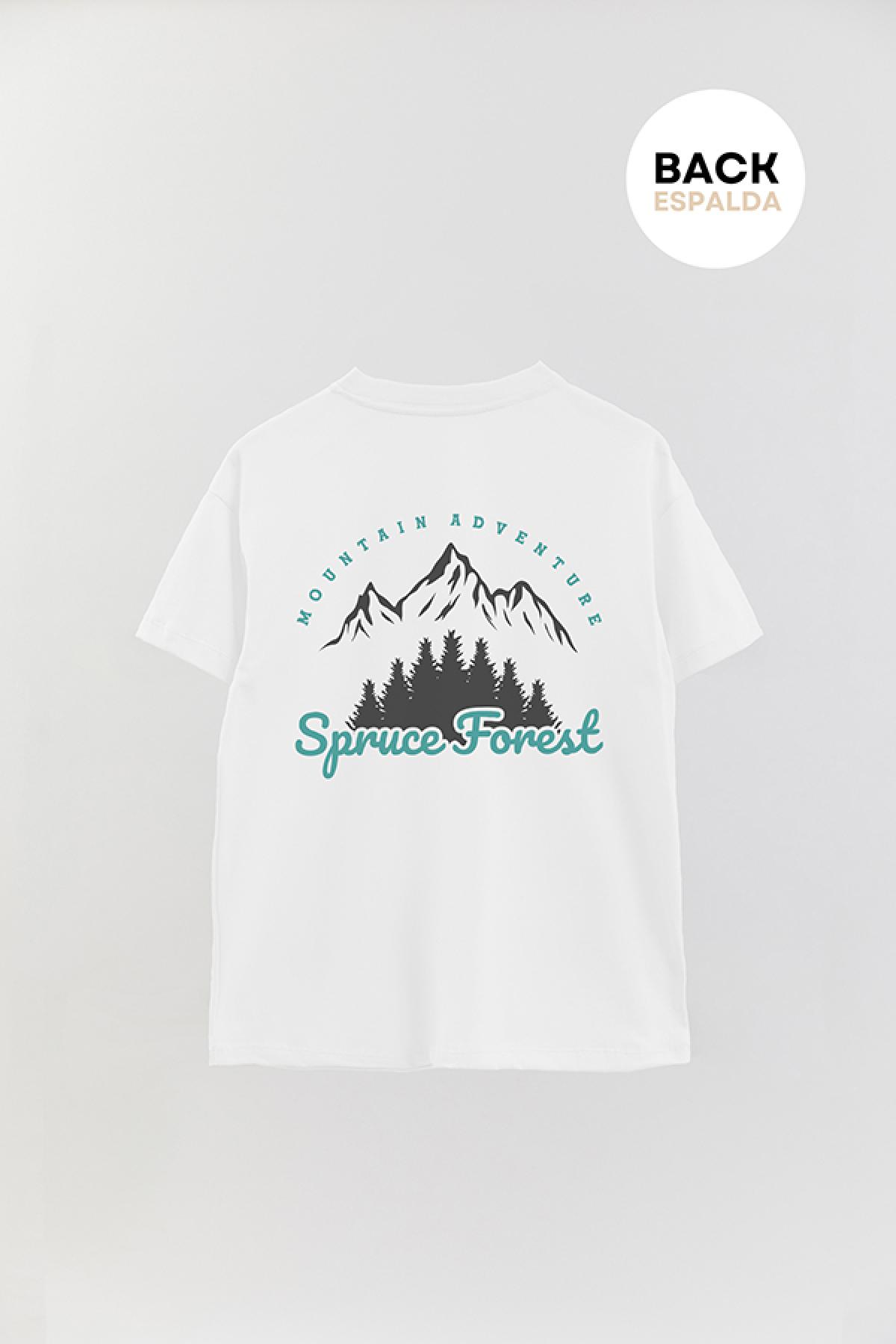 REMERA OVER ESTAMPADA ADV SPRUCE FOREST