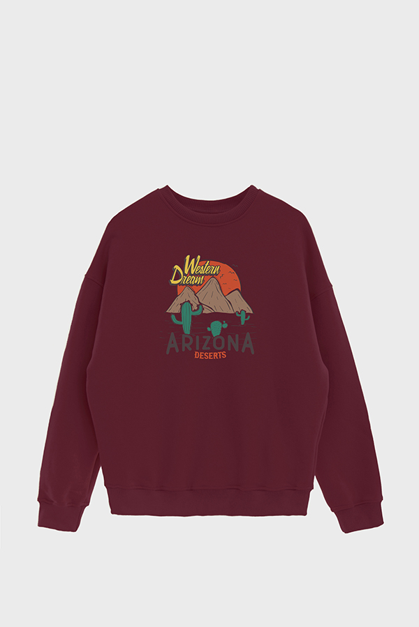 BUZO CREWNECK ESTAMPADO WESTERN WESTERN DREAM