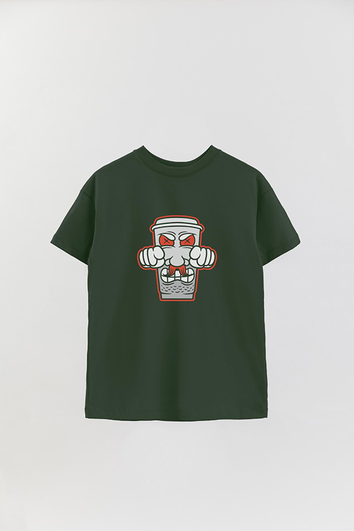 REMERA OVER ESTAMPADA JF CUP POWER