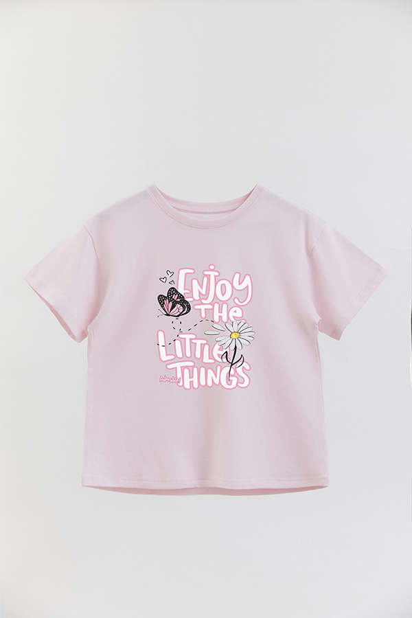 REMERA GIRL OVER ENJOPY THE LITTLE THINGS