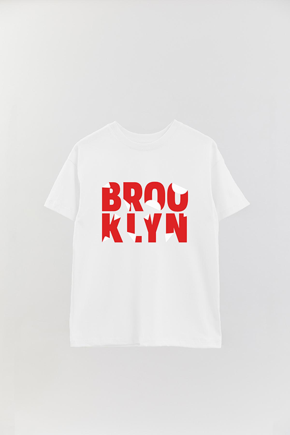 REMERA OVER ESTAMPADA CT BROOKLYN STICKER