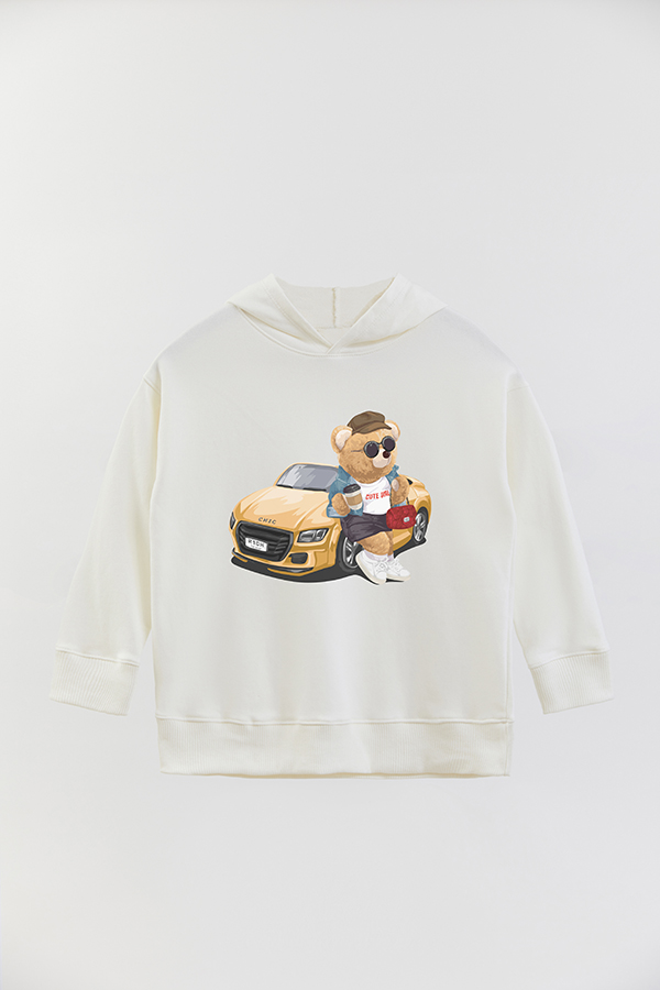 HOODIE RUSTICO KID TEDDY CHIC CAR