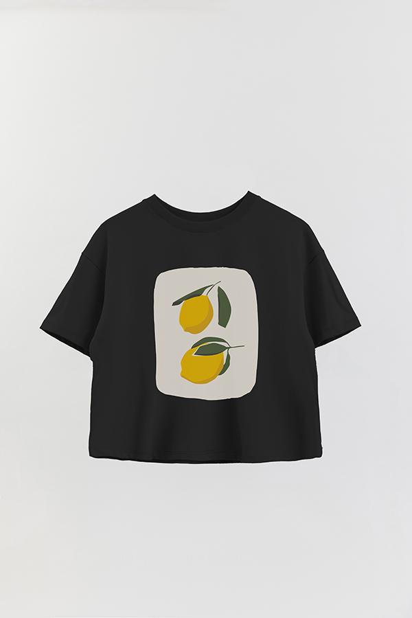 REMERA CROP ESTAMPADA ART 73