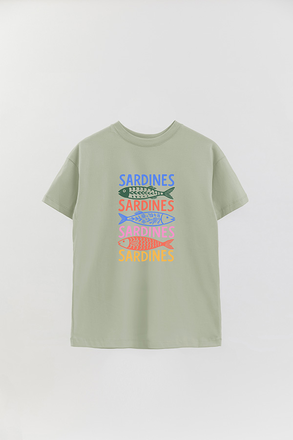 REMERA OVER ESTAMPADA S6 SARDINES
