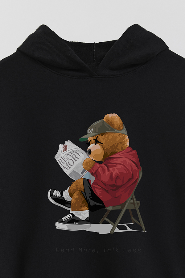 HOODIE RUSTICO BOY TEDDY READ MORE
