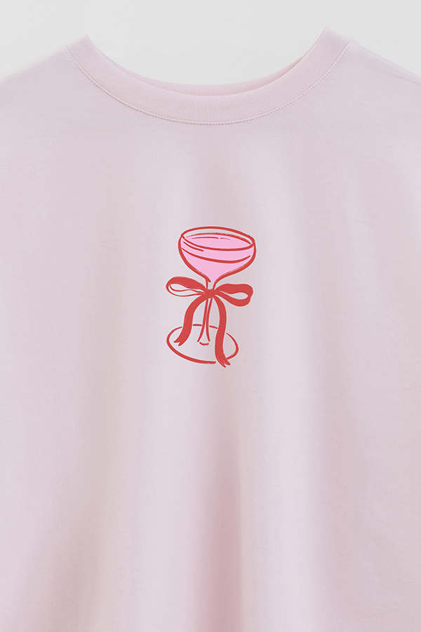 REMERA CROP ESTAMPADA VALENTINE COCKTAIL 2