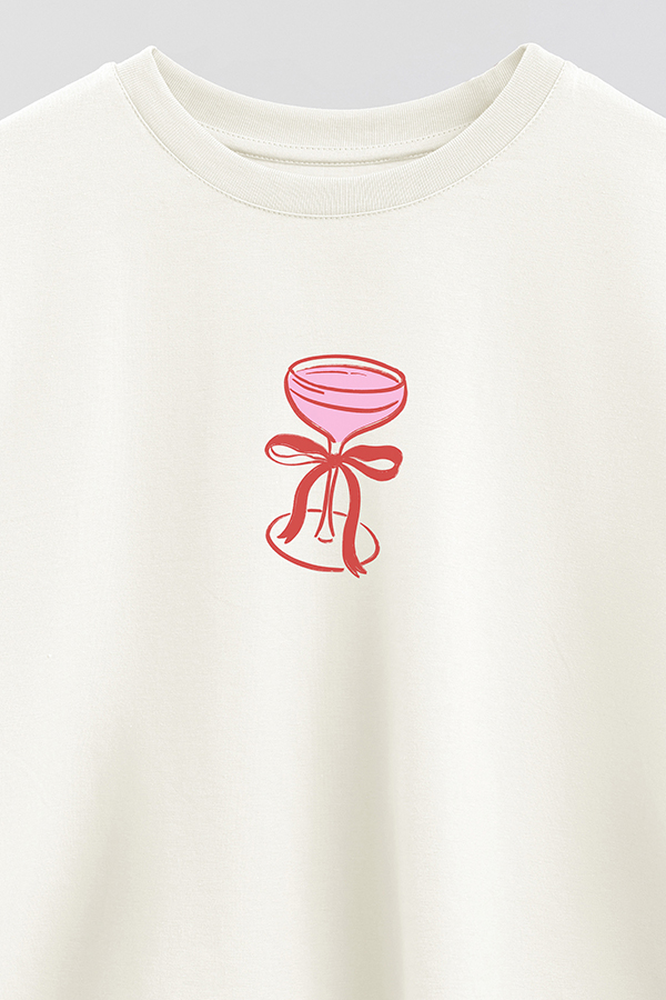 REMERA CROP ESTAMPADA VALENTINE COCKTAIL 2