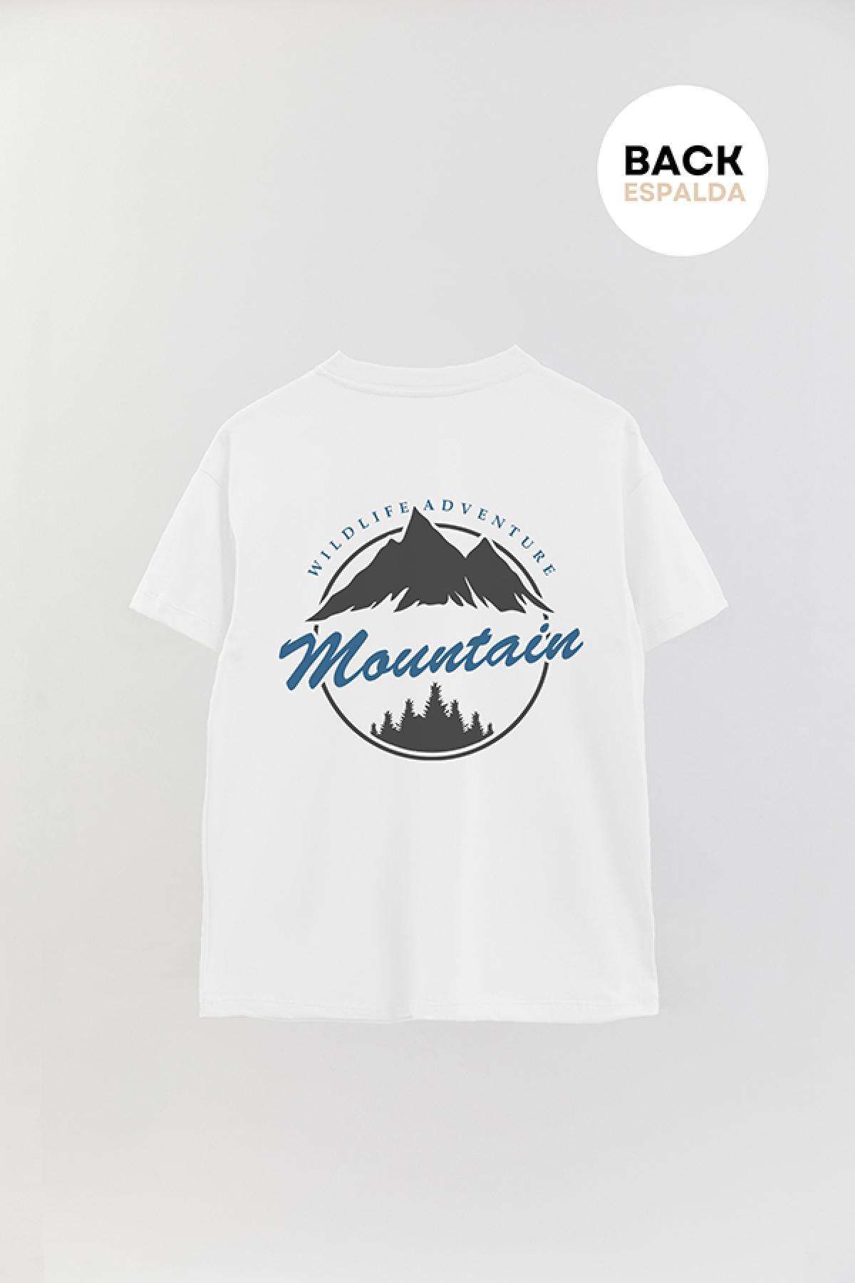 REMERA OVER ESTAMPADA ADV MOUNTAIN