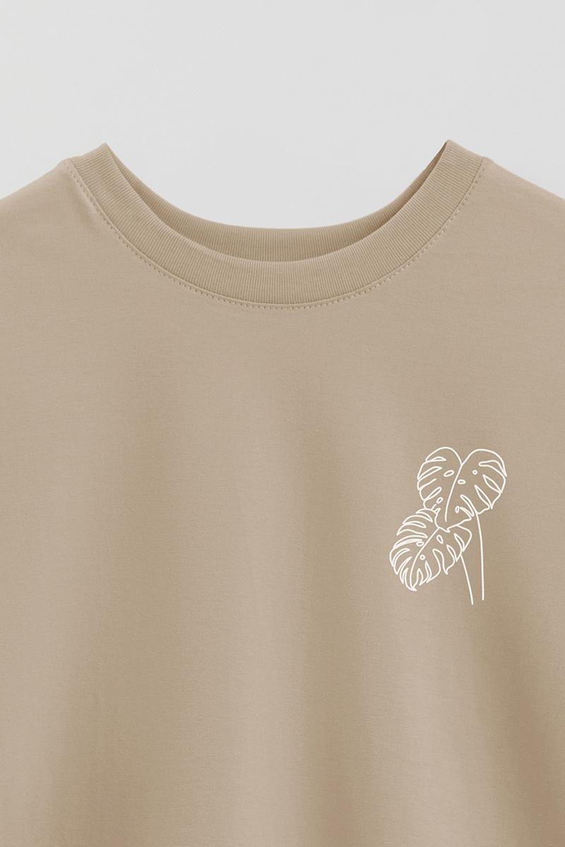 REMERA OVER ESTAMPADA UNISEX BOTANIC 4