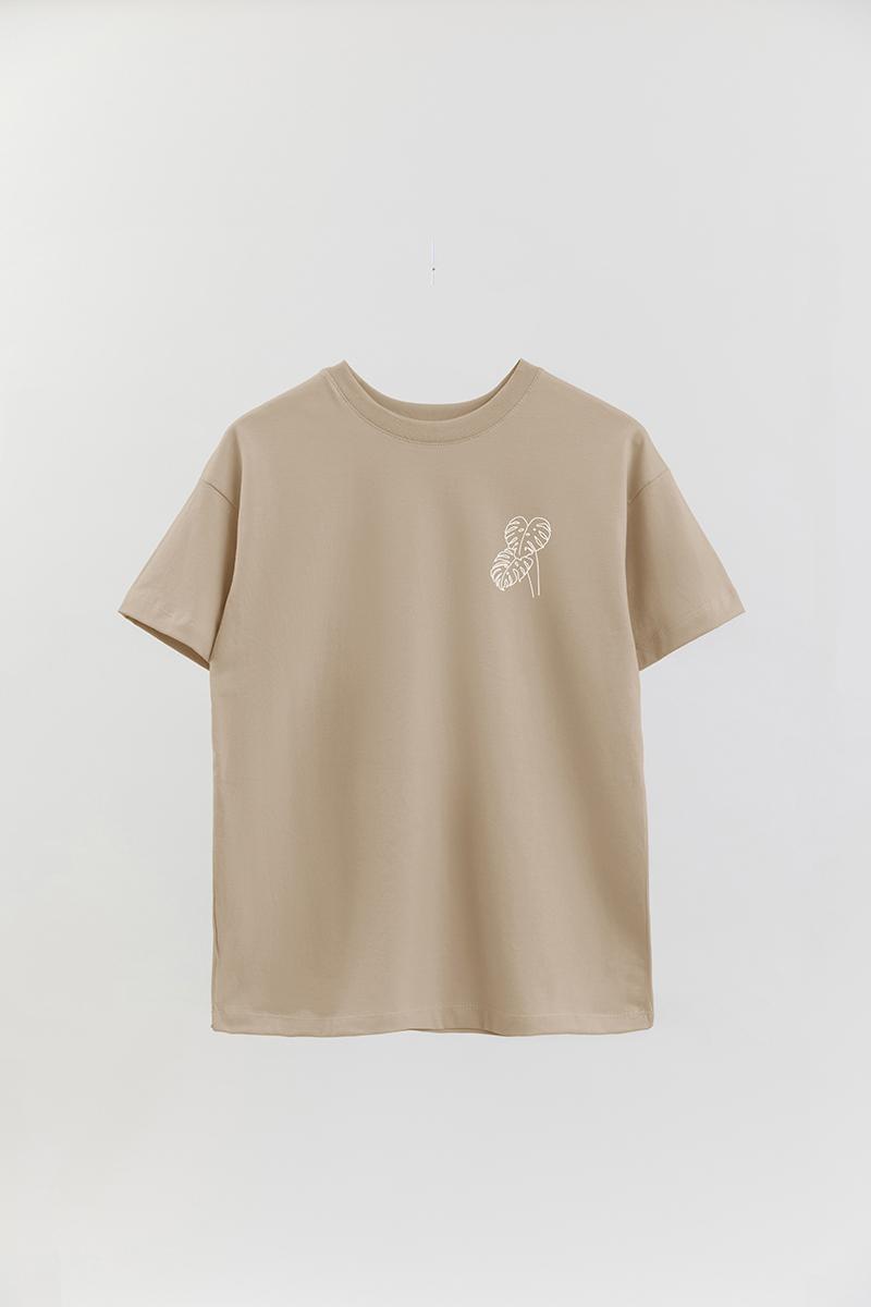 REMERA OVER ESTAMPADA UNISEX BOTANIC 4