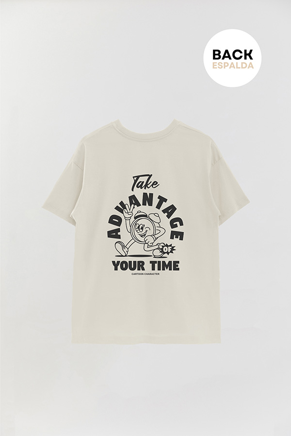 REMERA OVER FB CARTOON TAKE ADVANTAGE