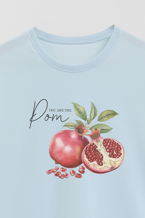 REMERA BASICA ESTAMPADA BASICA HARVEST POMEGRANATE