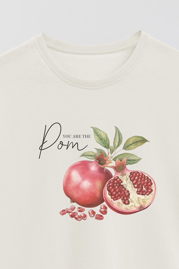 REMERA BASICA ESTAMPADA BASICA HARVEST POMEGRANATE