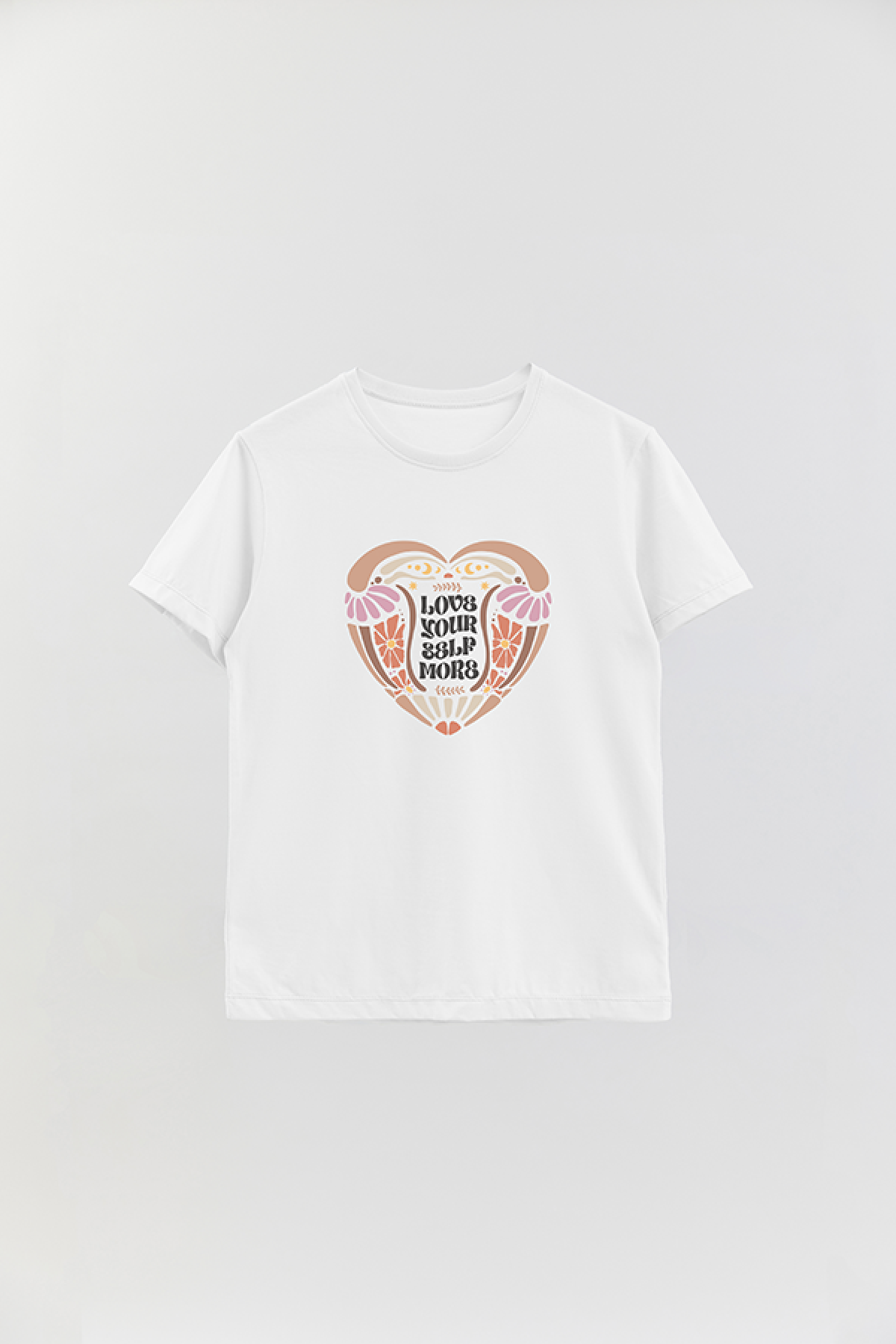 REMERA BASICA ESTAMPADA BO2 LOVE YOURSELF
