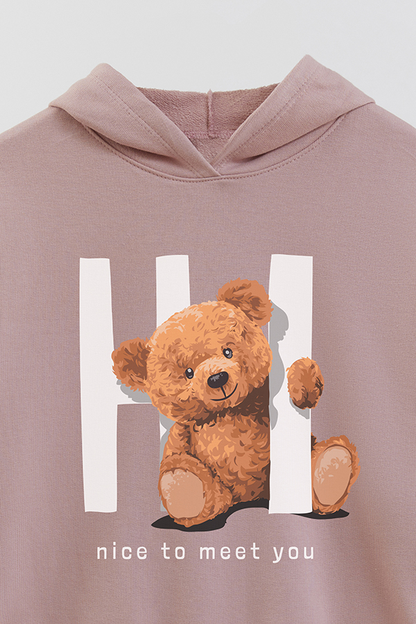 HOODIE RÚSTICO BOY TEDDY HI