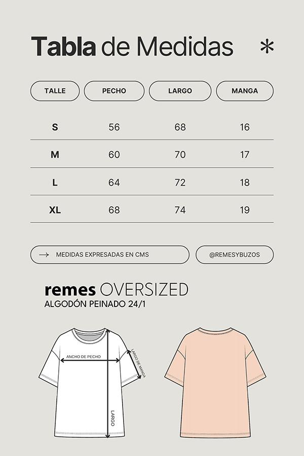 REMERA OVER ESTAMPADA UNISEX ESPALDA FAITH 1