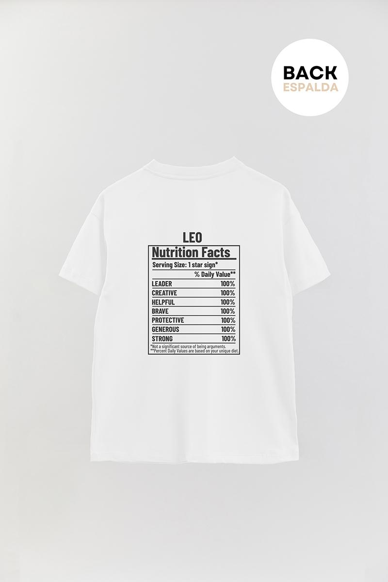 REMERA OVER ESTAMPADA UNISEX TBL LEO