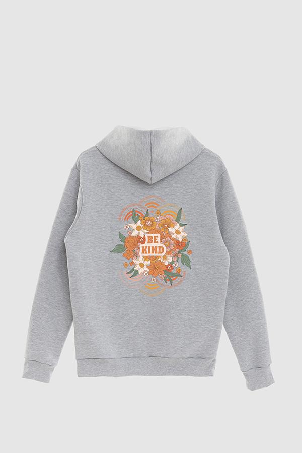 HOODIE ESTAMPADO RTR BE KIND