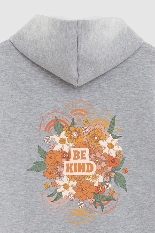 HOODIE ESTAMPADO RTR BE KIND