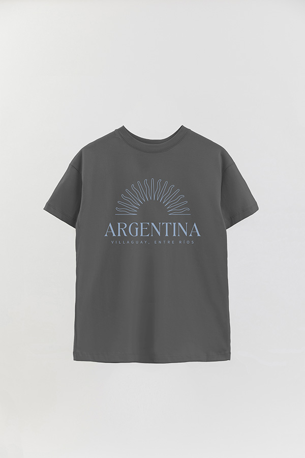 REMERA OVER ESTAMPADA ARG MS ENTRE RIOS