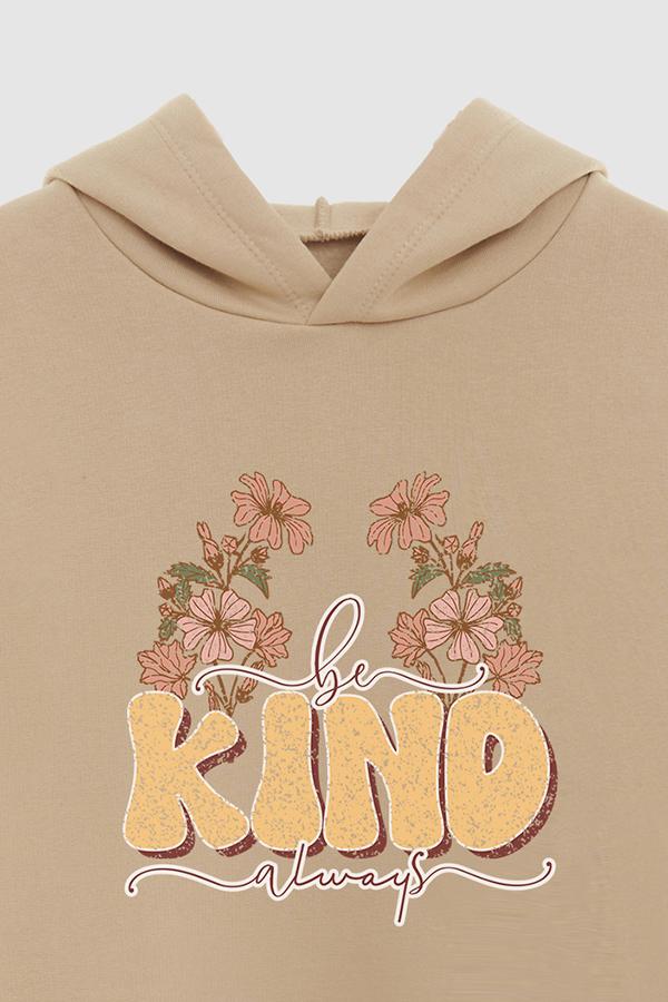 HOODIE ESTAMPADO WESTERN BE KIND ALWAYS