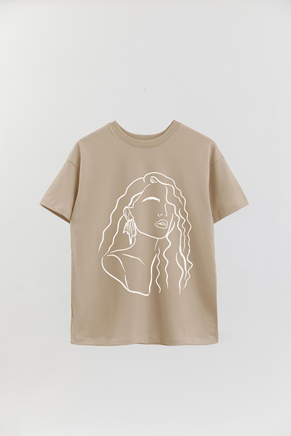 REMERA OVER ESTAMPADA W LINE ART5