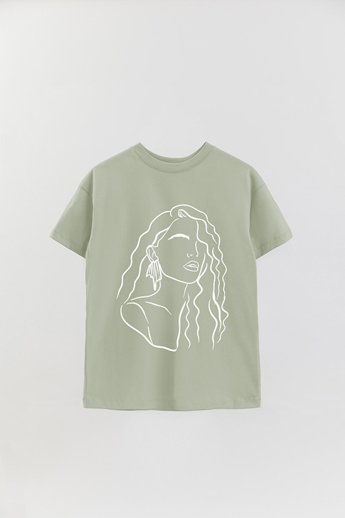 REMERA OVER ESTAMPADA W LINE ART5