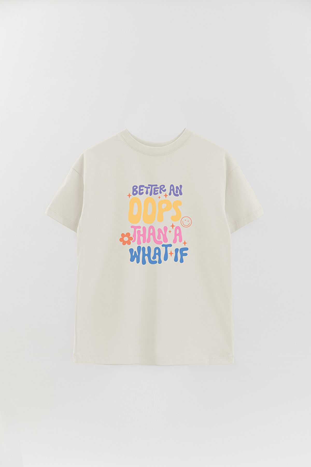 REMERA OVER ESTAMPADA LV4B BETTER AN OOPS