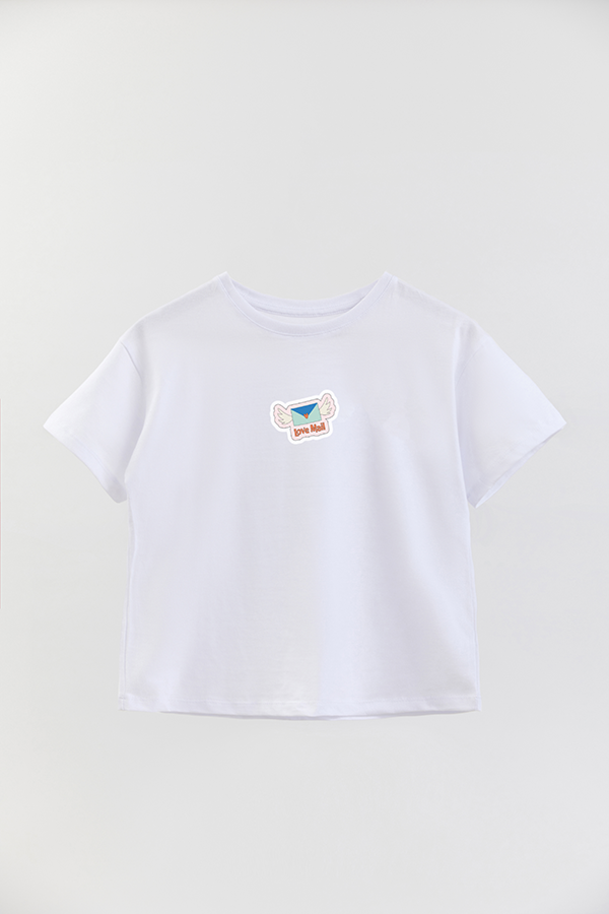 REMERA GIRL OVER GRLY LOVE MAIL