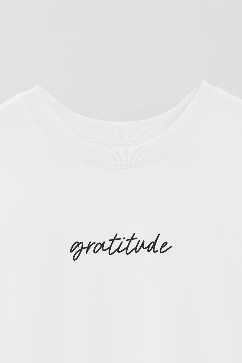 REMERA OVER ESTAMPADA UNISEX GRATITUDE