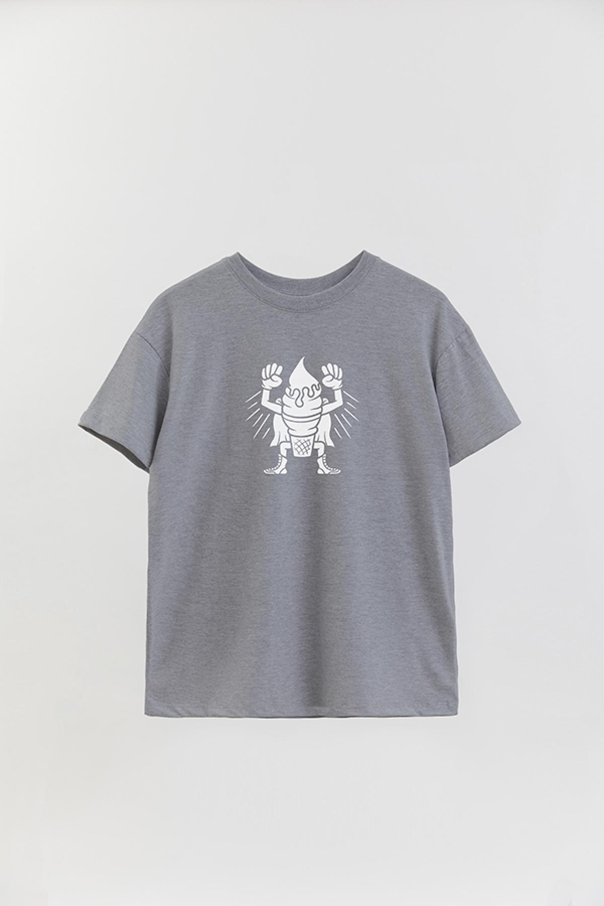 REMERA OVER ESTAMPADA JF SUPER ICECREAM