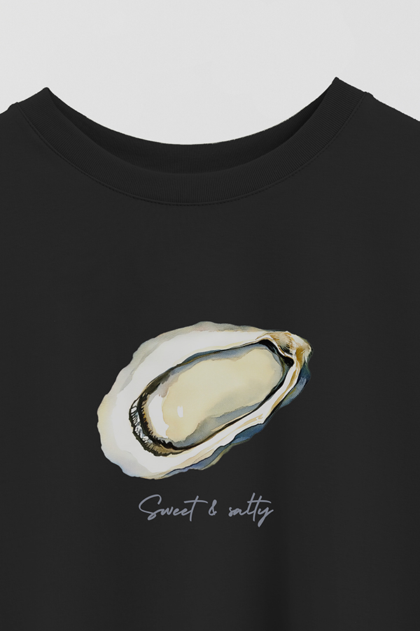 REMERA CROP ESTAMPADA COASTAL SWEET AND SALTY