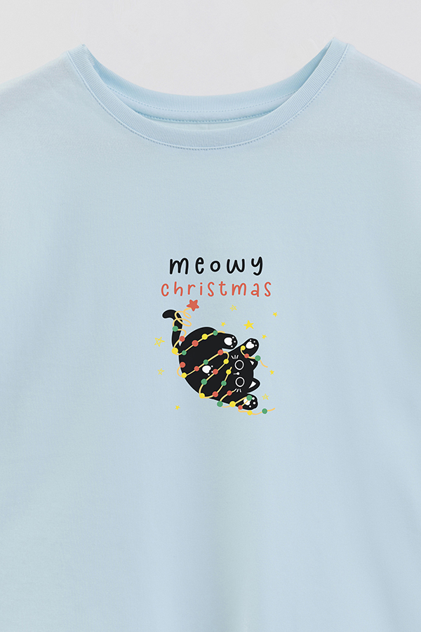 REMERA GIRL OVER JINGLE CAT 26
