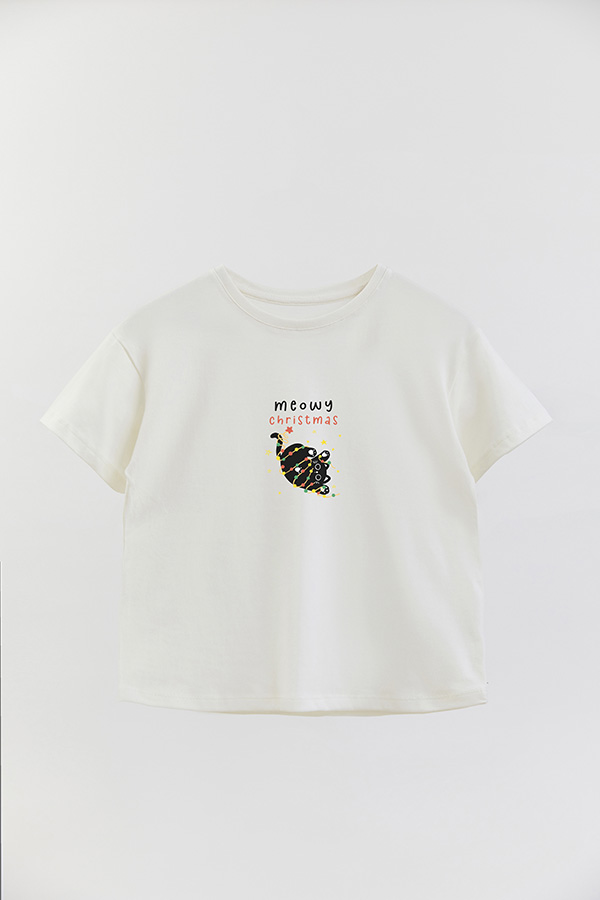 REMERA GIRL OVER JINGLE CAT 26
