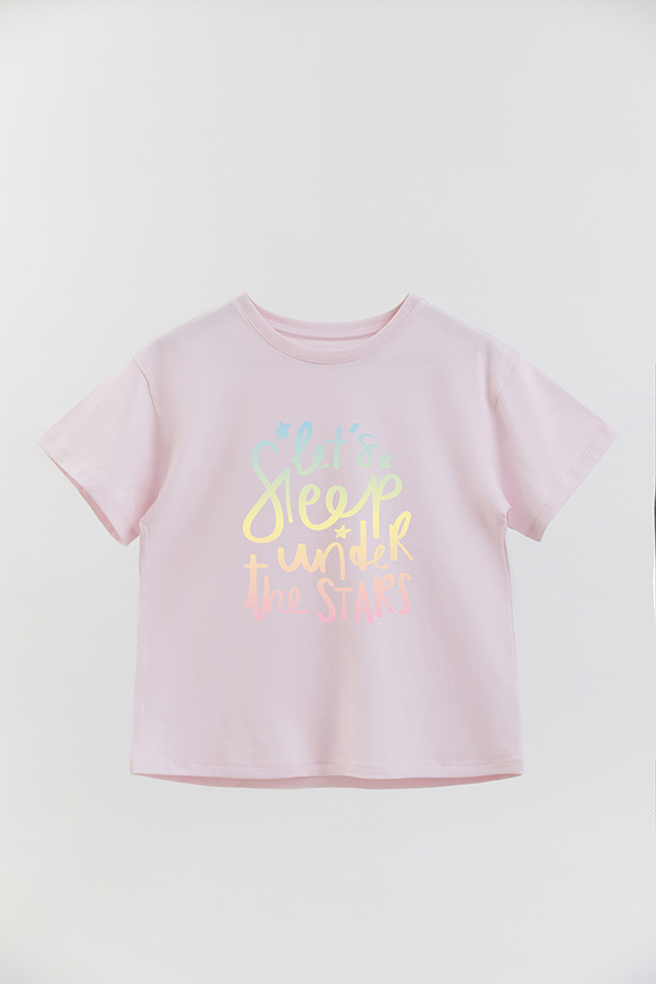 REMERA GIRL OVER SLEEP UNDER THE STARS