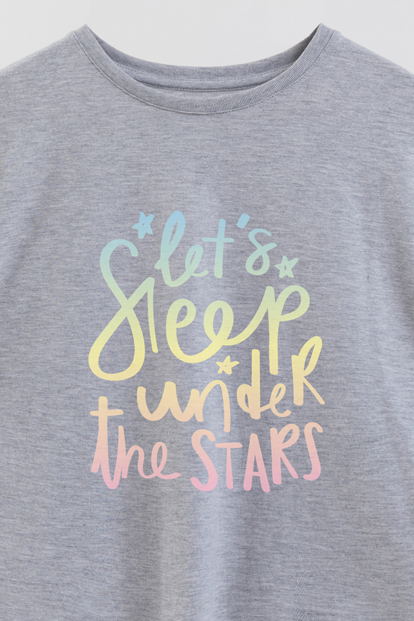 REMERA GIRL OVER SLEEP UNDER THE STARS