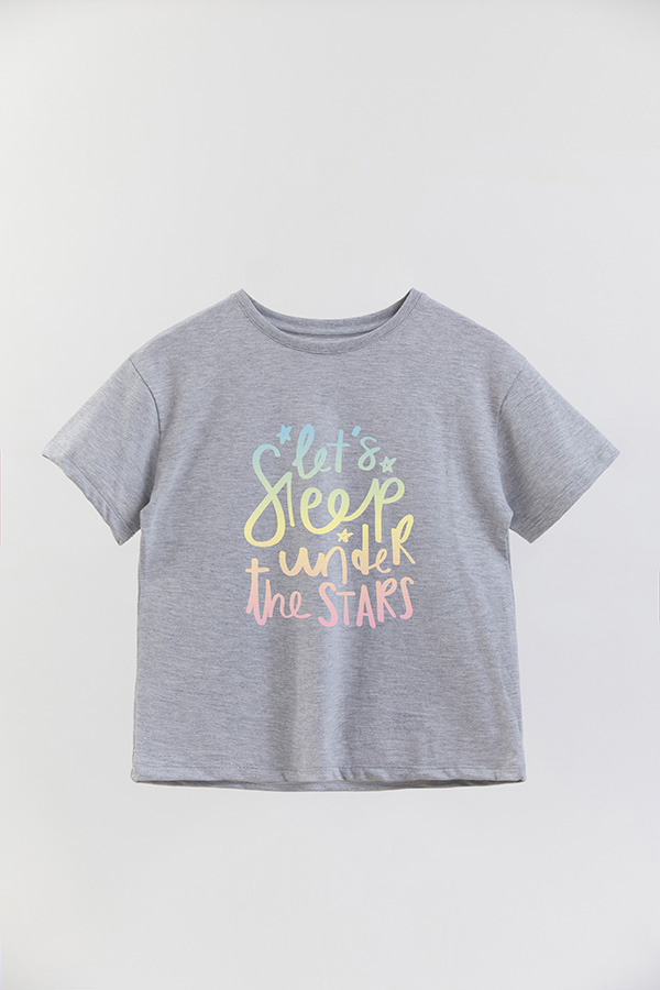 REMERA GIRL OVER SLEEP UNDER THE STARS