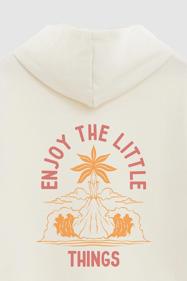 HOODIE ESTAMPADO ENJOY THE LITTLE THINGS