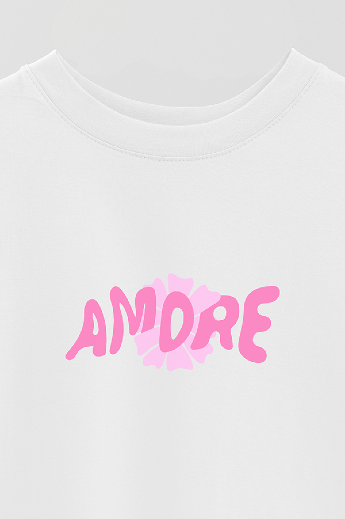 REMERA OVER ESTAMPADA LV AMORE
