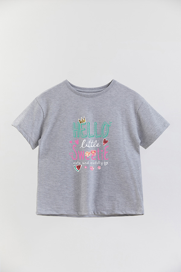 REMERA GIRL OVER HELLO SWEETIE