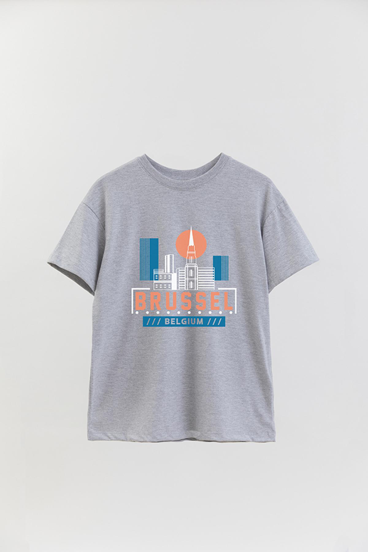 REMERA OVER ESTAMPADA CT BRUSSEL