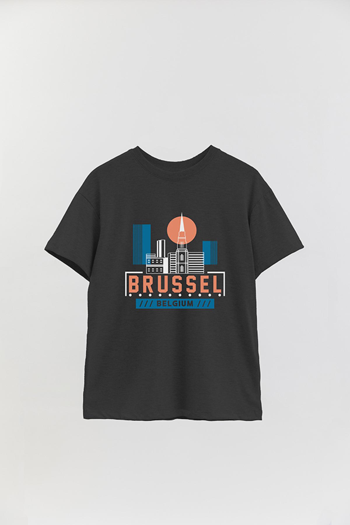 REMERA OVER ESTAMPADA CT BRUSSEL